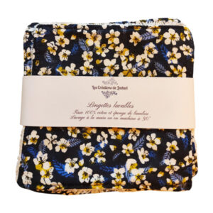 Lot de 6 lingettes lavables écologiques - Les Créations de Jadavi