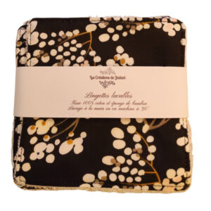 Lot de 6 lingettes lavables écologiques - Les Créations de Jadavi