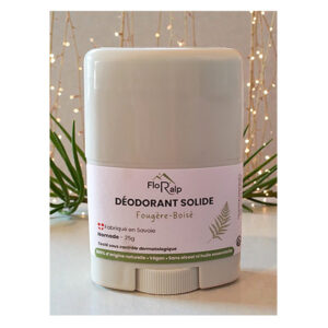 Déodorant naturel solide 25 gr - Parfum Fougère/Boisé