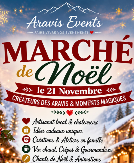 Marché de Noel des Aravis