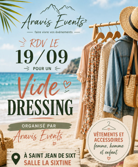 Vide Dressing Aravis Events Haute-Savoie